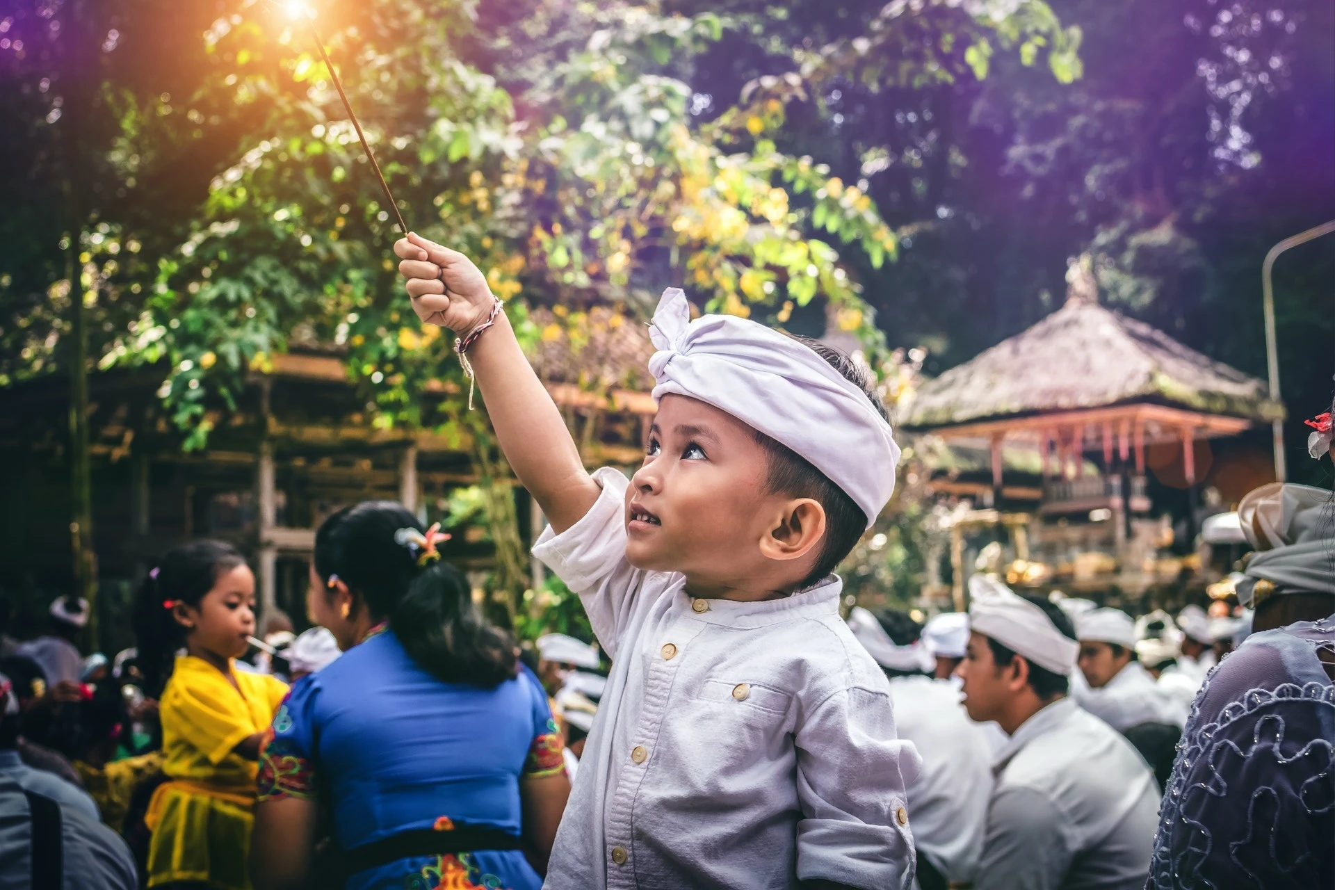 Viajar con niños en Bali