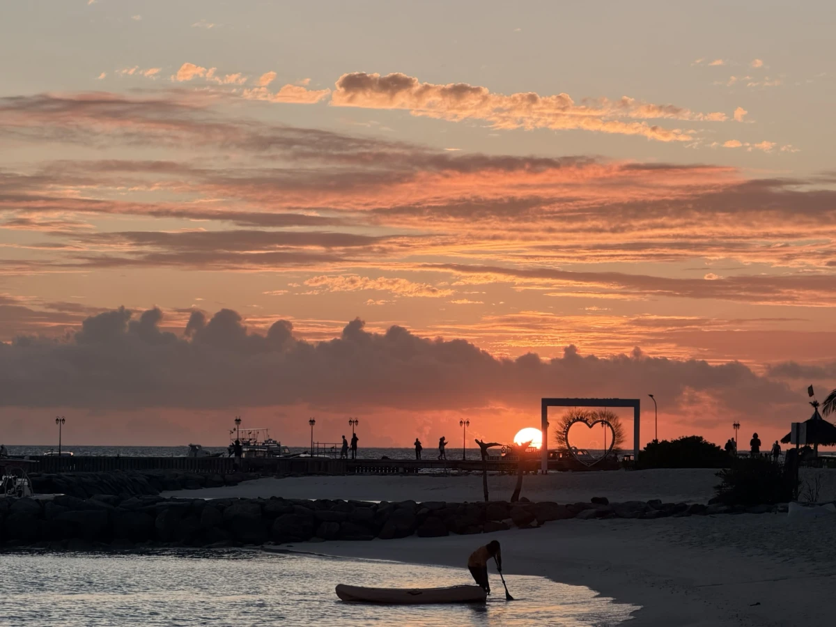 Maldivas en Isla local; Maafushi Island 